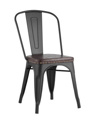 Стул TOLIX SOFT черный матовый. Фото