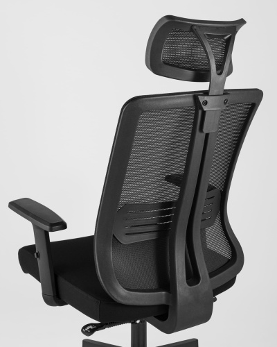 Кресло руководителя TopChairs Post черное. Фото №8