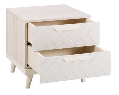 Тумба прикроватная Сканди_Жемчужно-белый. Фото