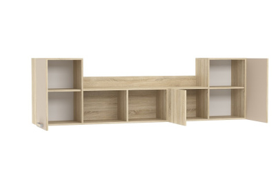 Акварель НМ 011.39-01 М Полка Капучино, Дуб Сонома фото Акварель НМ 011.39-01 М Полка Капучино, Дуб Сонома. Фото №2